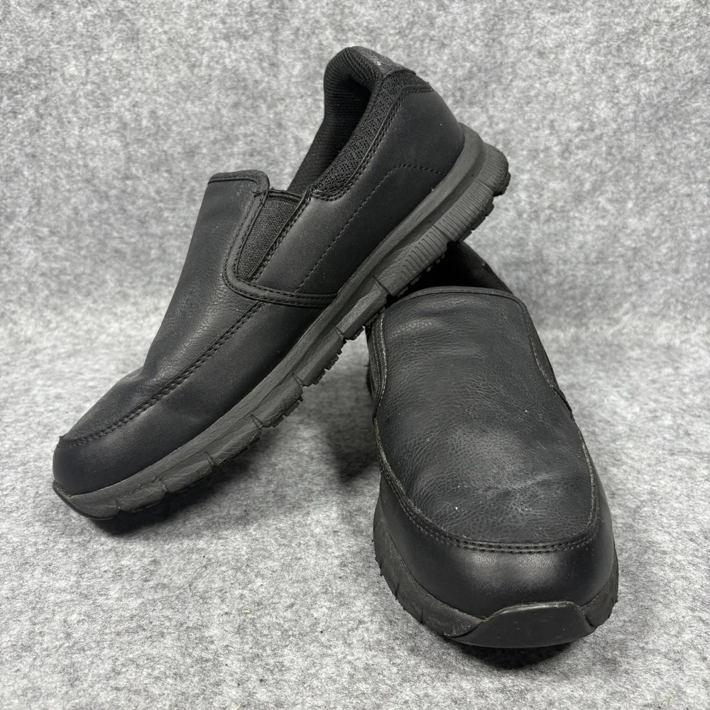 Skechers Work Nampa Annod SR Black Slip Resistant‎ Men's 9.5 77136